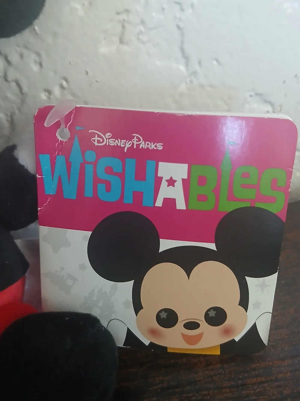 NWT Disney Parks Mickey Mouse Wishables Mini Plush Toy 4